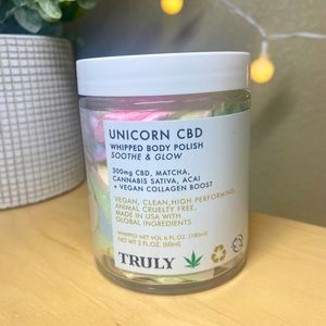 TRULY UNICORN CBD - whipped body polish soothe & glow